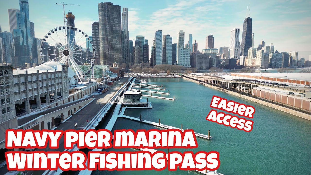 НОВЫЙ абонемент на зимнюю рыбалку в Navy Pier Marina | Всё, что вам нужно знать