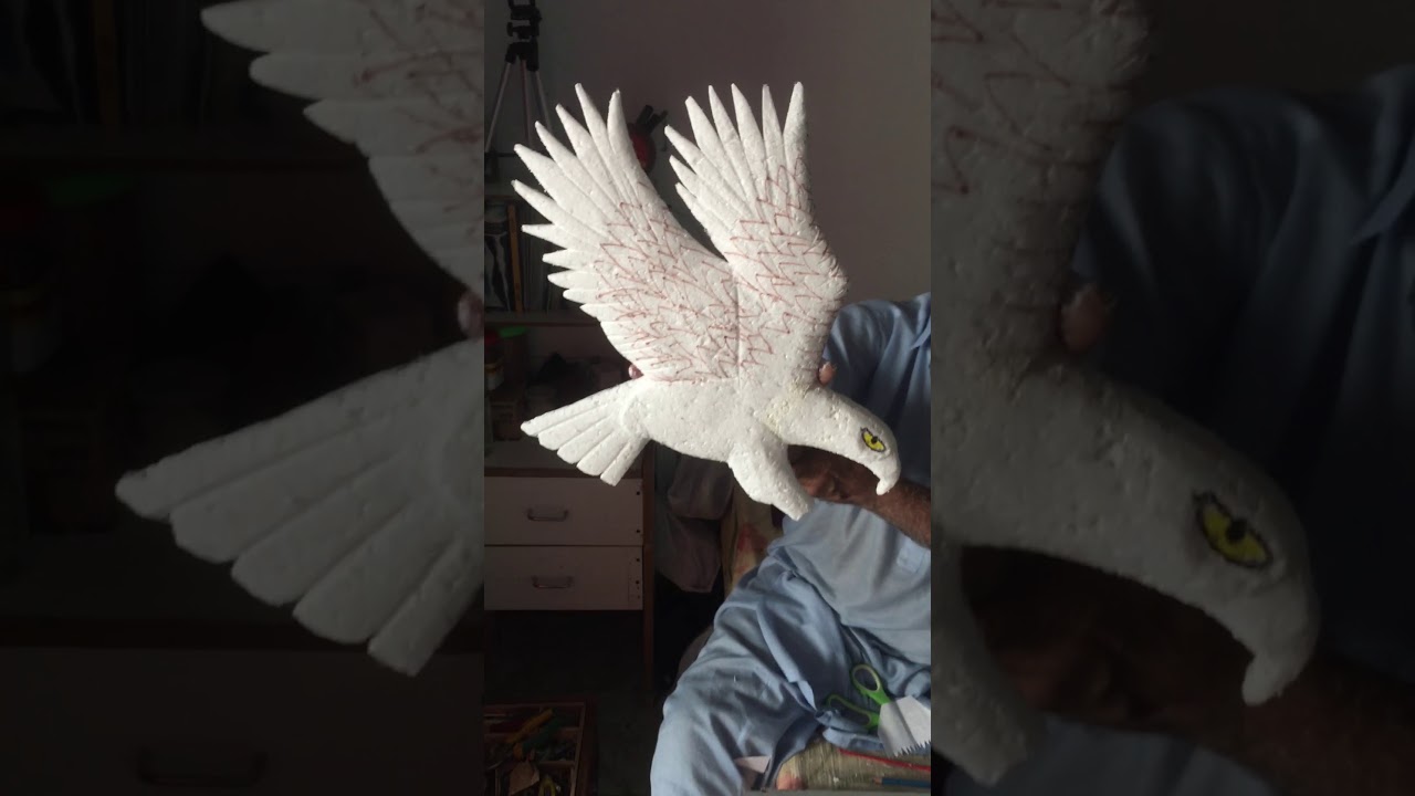 Amazing DIY eagle sketch making | #short | #shortvideos | #youtubeshortvideos | #DIY #eagle #crafts