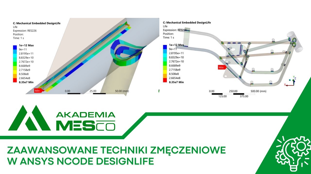 Zaawansowane techniki zmęczeniowe w Ansys nCode DesignLife