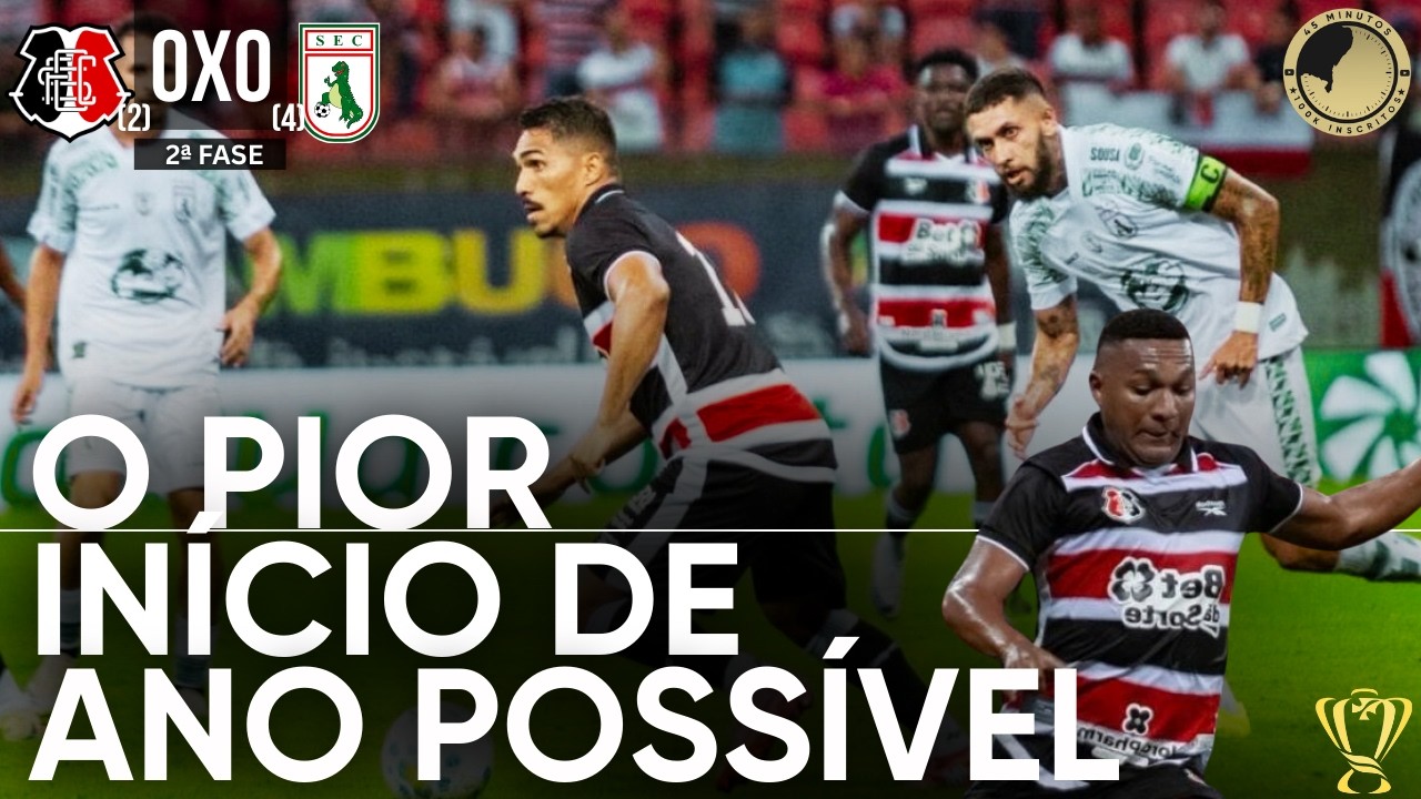 PÓS-JOGO - SANTA CRUZ 0(2) X 0(4) SOUSA - EM JOGO TRUNCADO, BRIGADO, SANTA LEVA A PIOR NOS PÊNALTIS