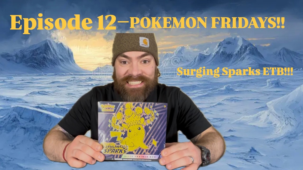 Pokémon Friday in Alaska! Surging Sparks ETB Rip ❄️⚡️ | Ep. 12