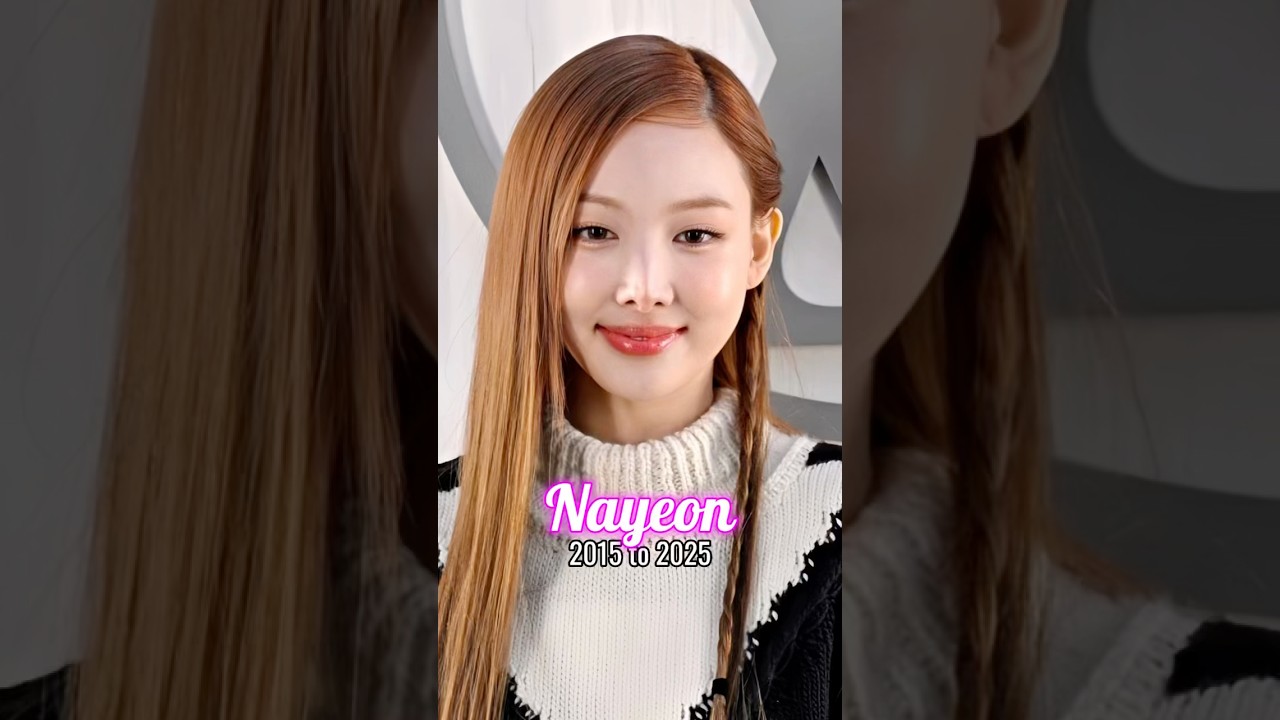 Im Nayeon (Twice) evolution from 2015 to 2025