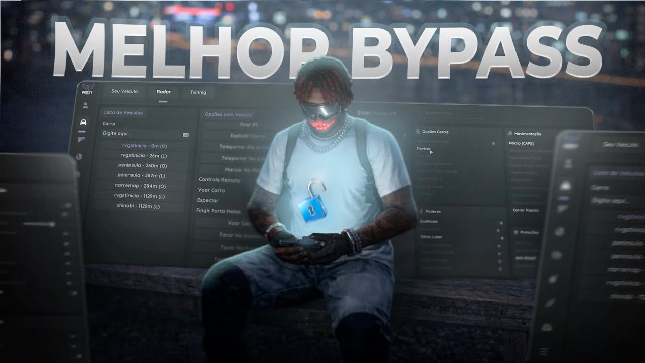 QUAL MOD MENU TEM O MELHOR BYPASS DO FIVEM EM 2026?