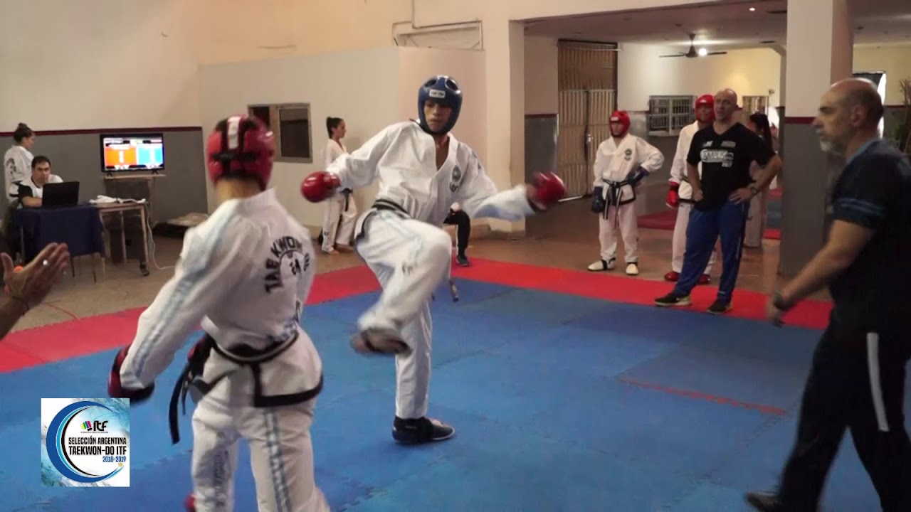 Entrenamiento Selección Argentina de Taekwon-do ITF 2018