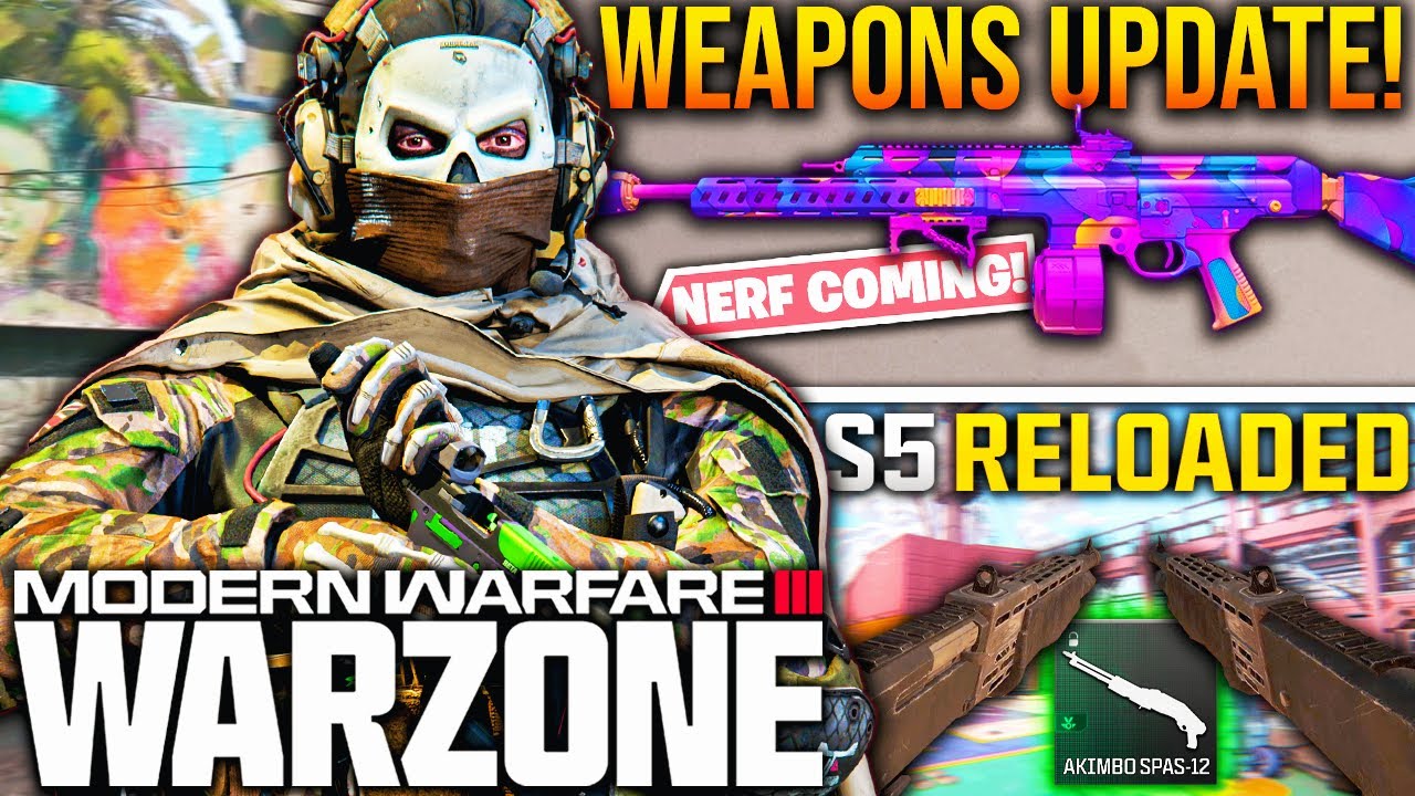 WARZONE: The NEW META UPDATE! (Season 5 Reloaded Weapons Update)