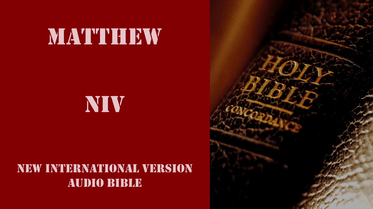 Matthew NIV Audio Bible & Time Index - New International Version by Dramatized.