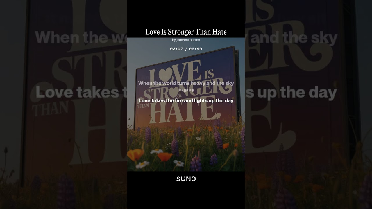 Love Is Stronger Than Hate