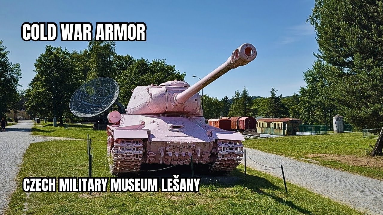 Lešany Military Museum [4K] | Massive Tank Collection in the Czech Countryside
