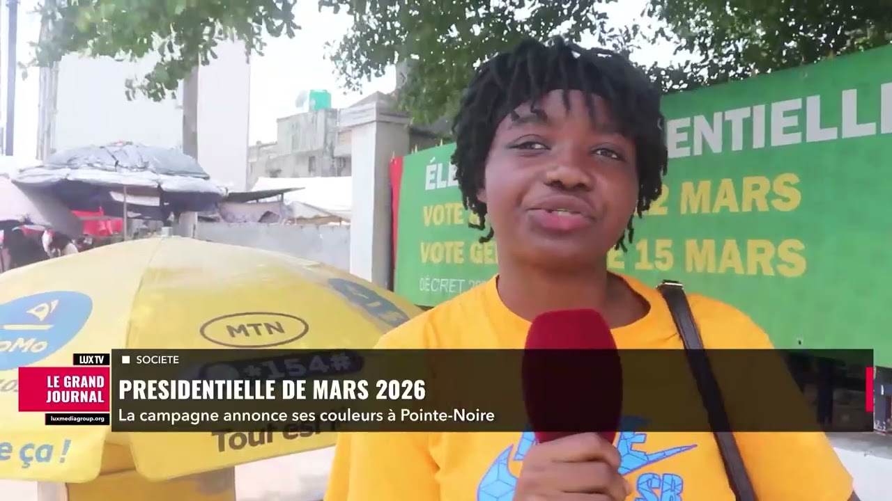 PRESIDETIELLE DE MARS 2026 : LA CAMPAGNE ANNONCE SES COULEURS A POINTE-NOIRE