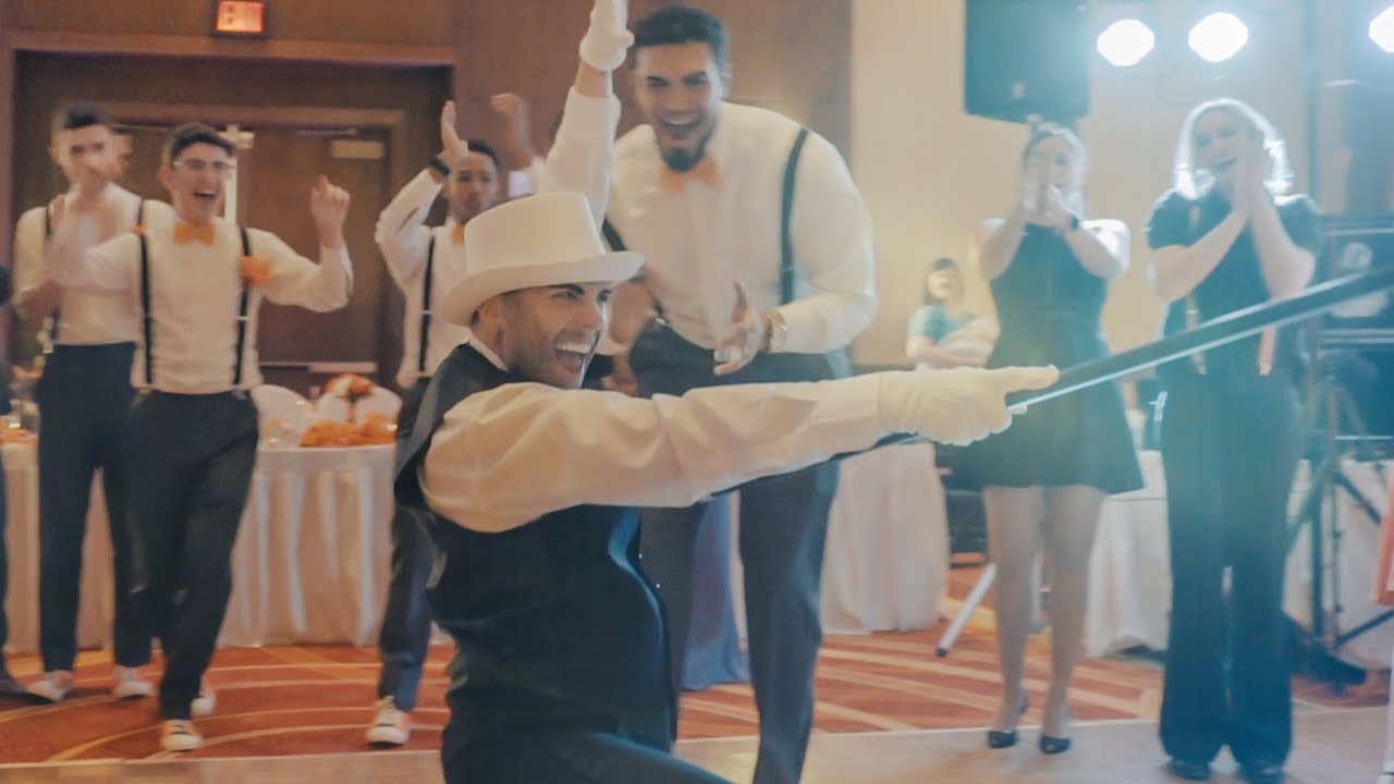 Epic Drag King Performance at Wedding!