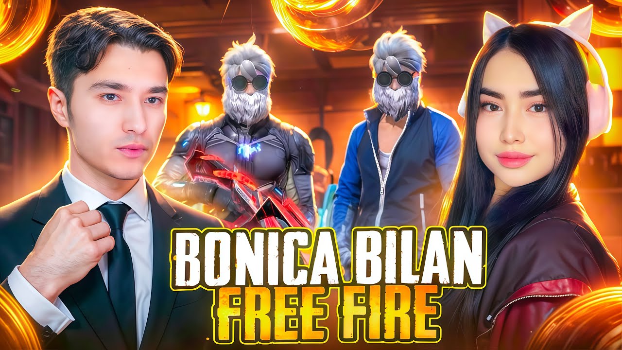 BONICA FREE FIREDA 😳😨PUBG OʻYINCHISI ENDI SHART BAJARADIMI ?