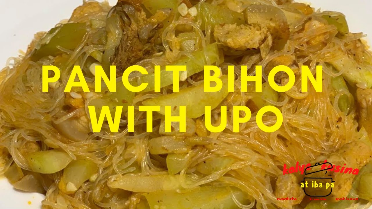 Pancit Bihon With Upo | Lutong Bahay | Easy Recipe | Panlasang Pinoy