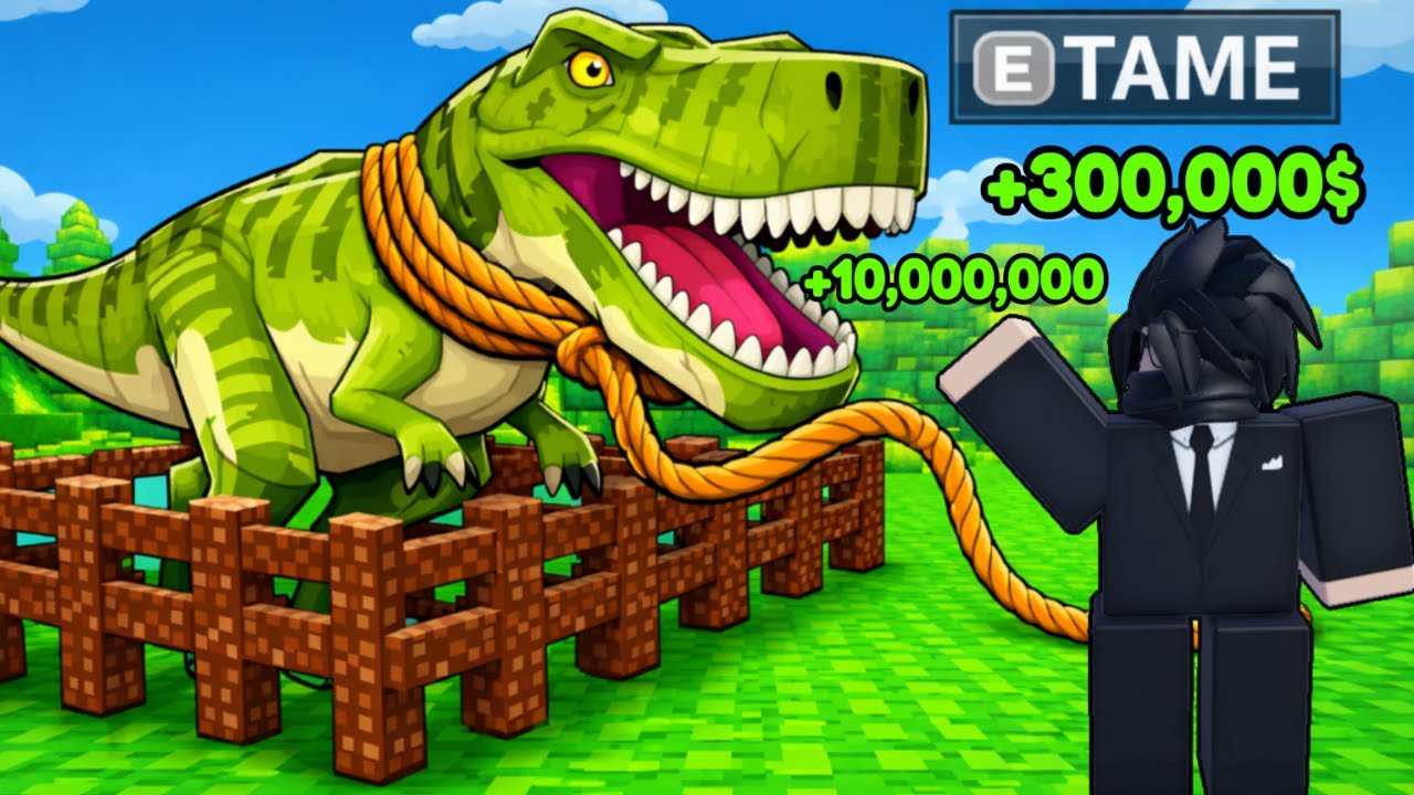 I GOT THE BEST ANIMALS IN ROBLOX CATCH & TAME...