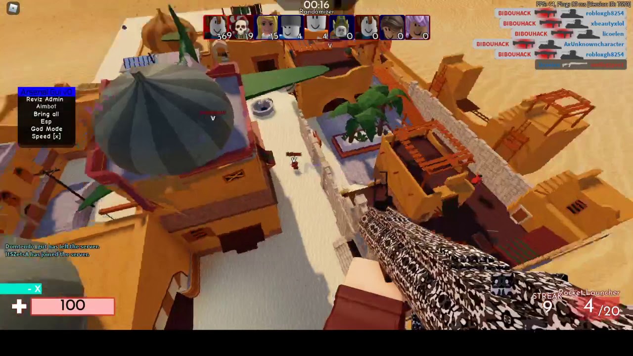 WORLD RECORD KILL ARSENAL 404 !! *OP* HACK