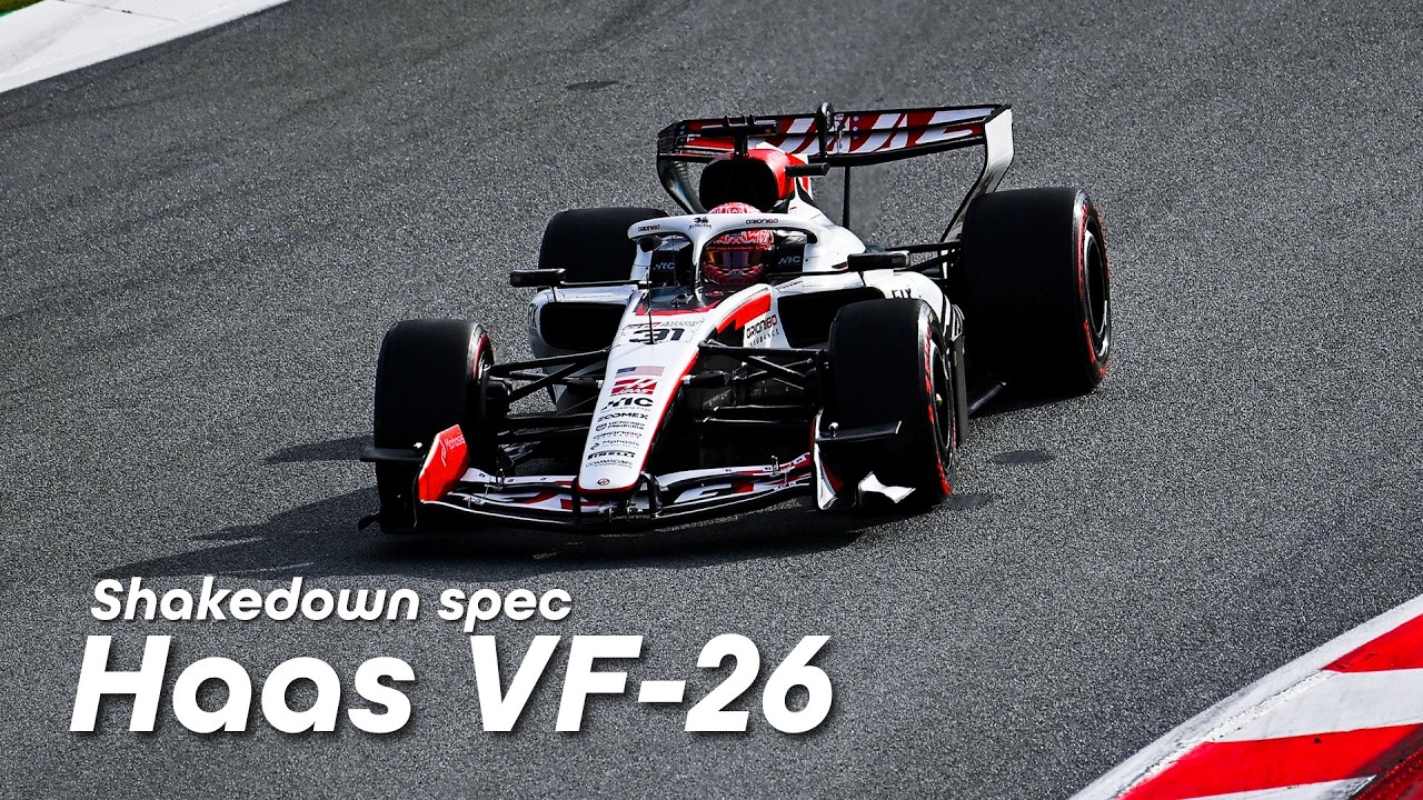 F1 2026: Haas VF-26 shakedown first impressions