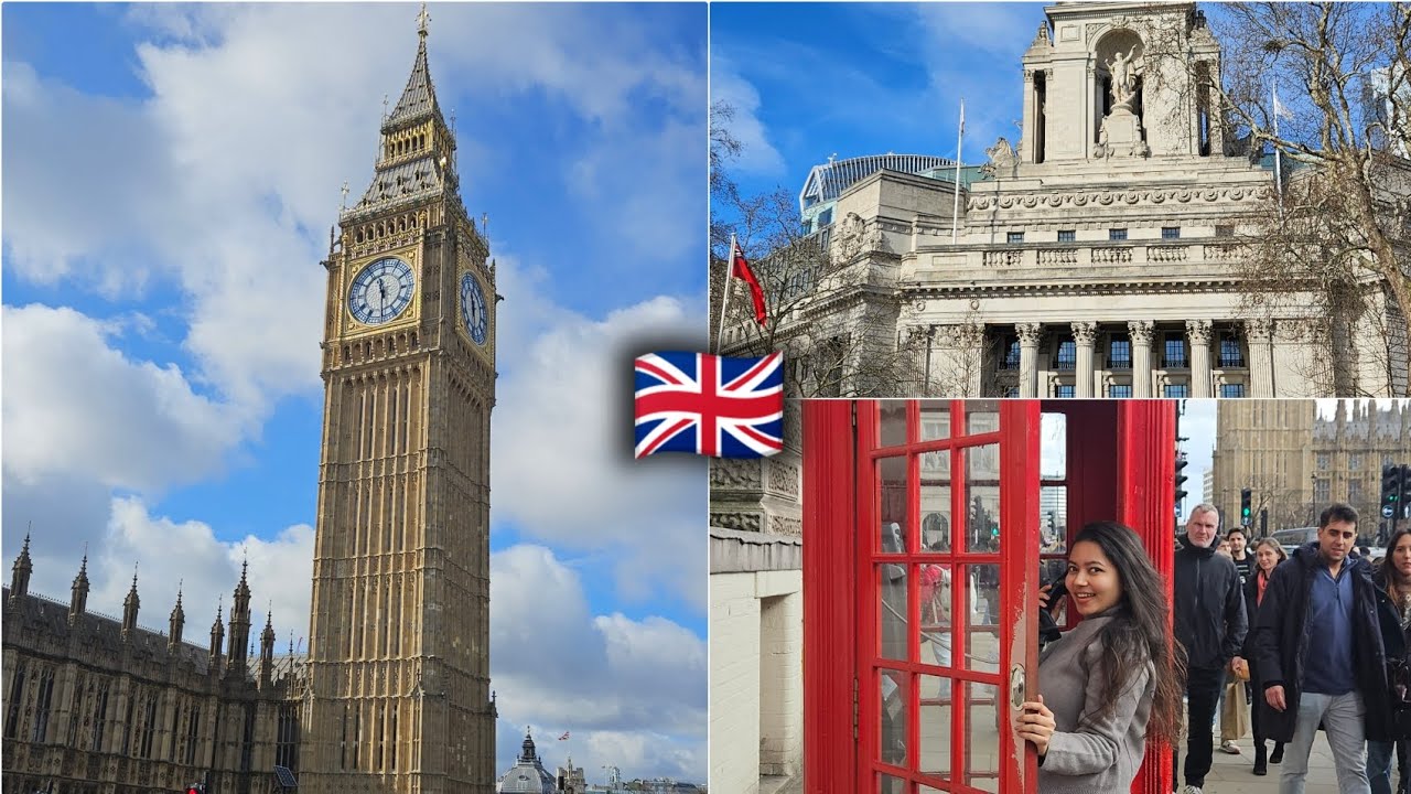  LAYOVER VLOG❤️|| Part-1||Explore LONDON✈️