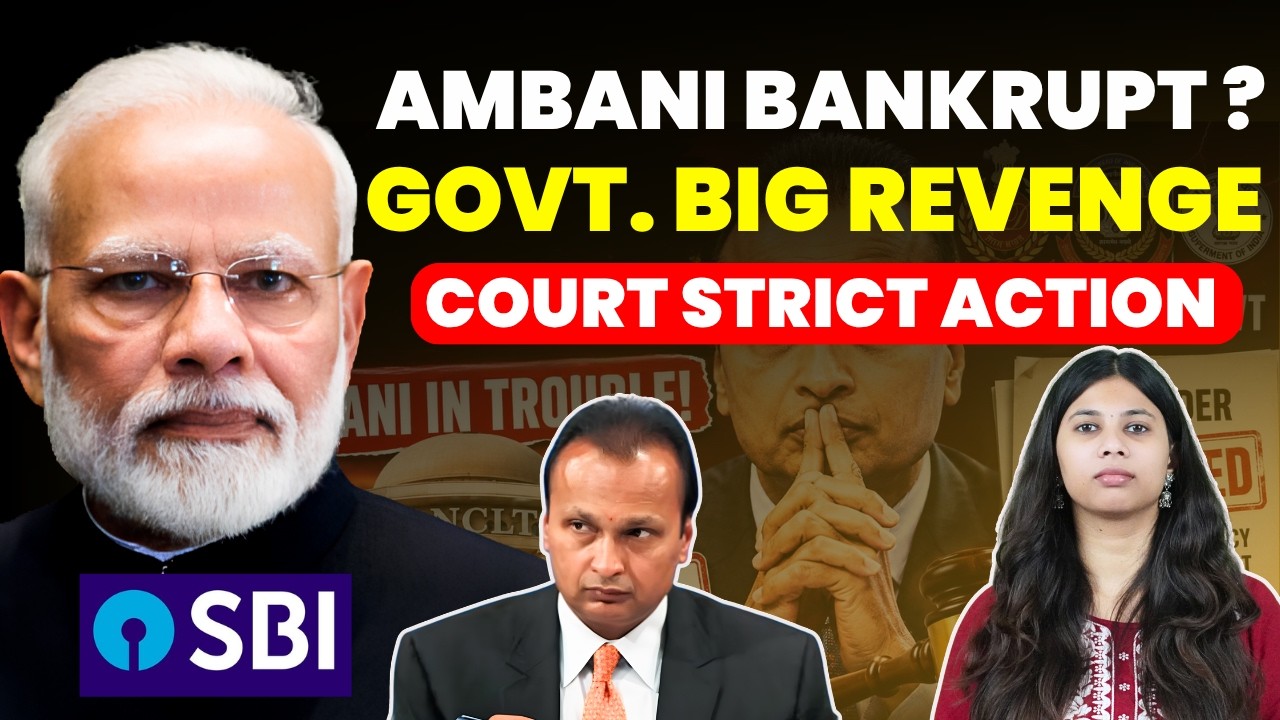 AMBANI CHALLENGES GOVT....GOVT. TAKE BIG REVENGE...BANKRUPT? COURT BIG ORDER ? #ambani #BANKRUPT