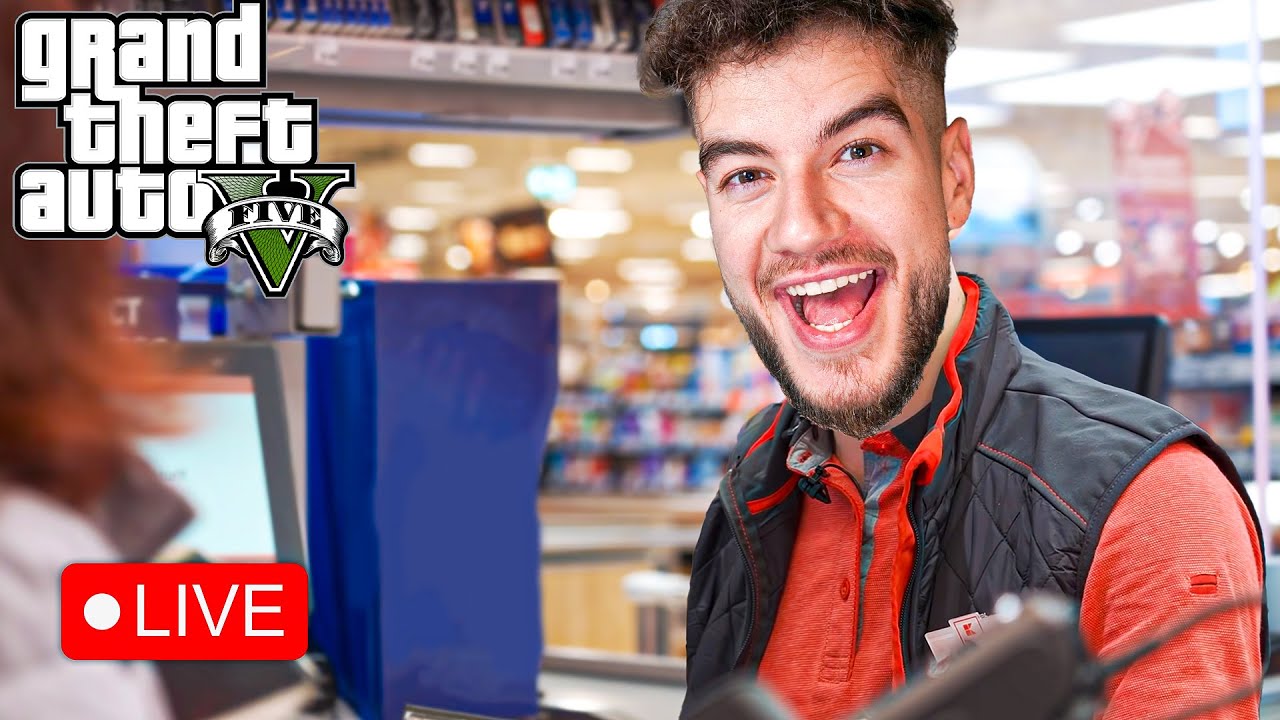 🔴Angajat la Kaufland pe GTA 5! (FiveM)