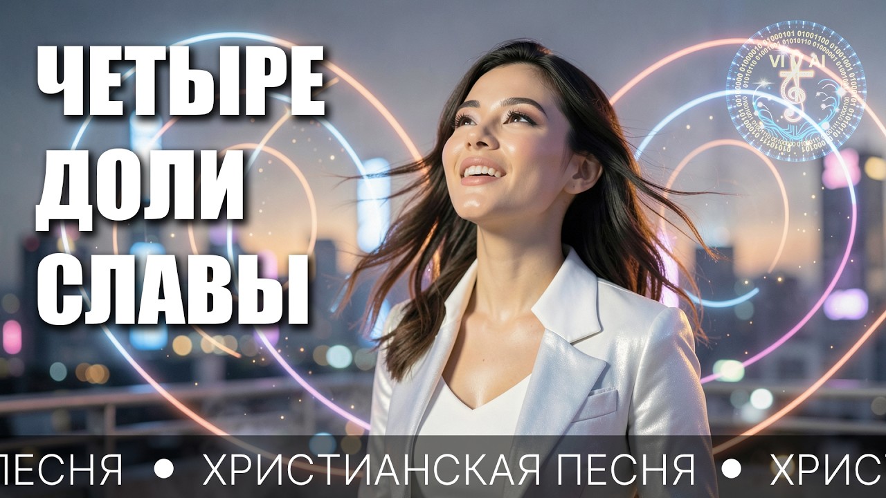 Яркая христианская песня о славе Иисусу в ритме города — ЧЕТЫРЕ ДОЛИ СЛАВЫ | христианская песня