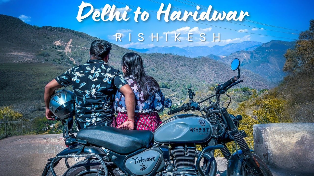 Delhi to Haridwar and Rishikesh on hunter 350 / 250 km in 6 hours / part 1#royalenfield #motovlog