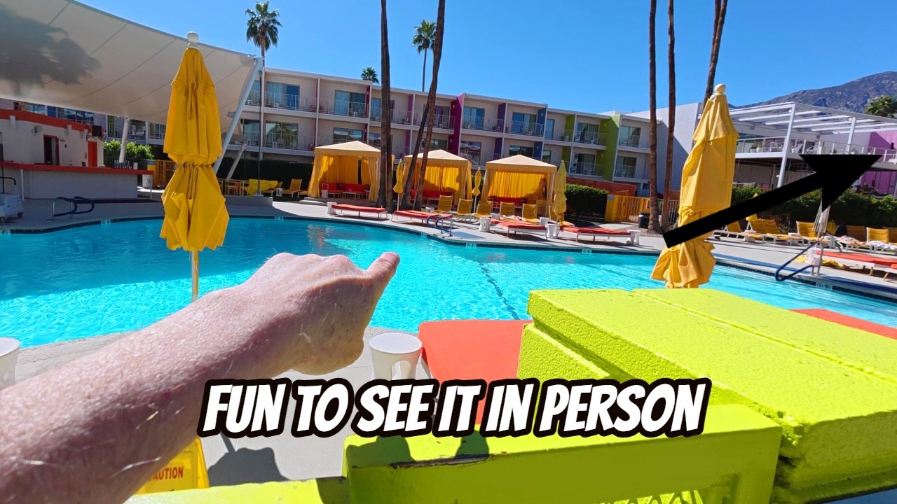 Walking tour of a recent Palm Springs FILMING LOCATION