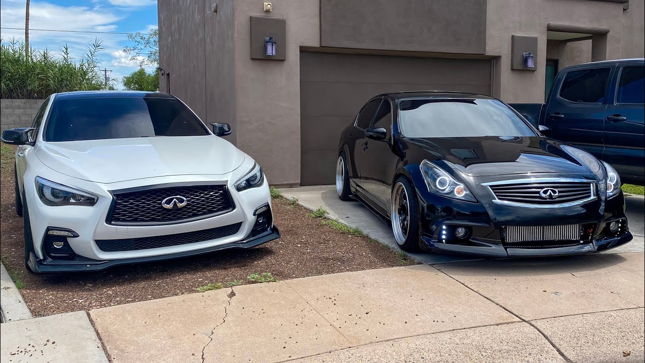 G37 Gets Work Wheels & New LED DRL. (Meister S1 3P)