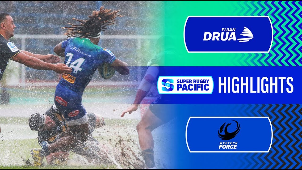Super Rugby Pacific 2024 | Fijian Drua v Force | Round 6 Highlights