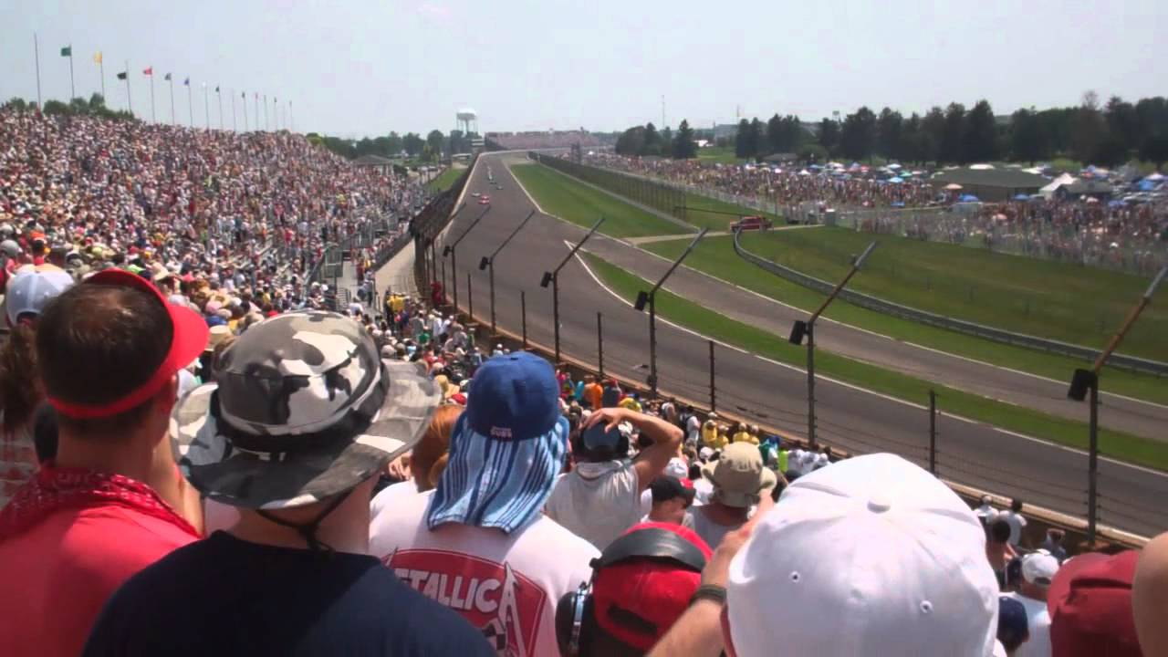 2012 Indianapolis 500 Crazy Finish!
