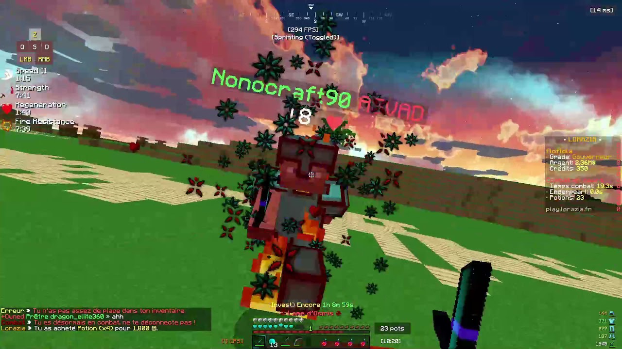 Dropped montage Lorazia #1 + Résultats concours Rinaorc