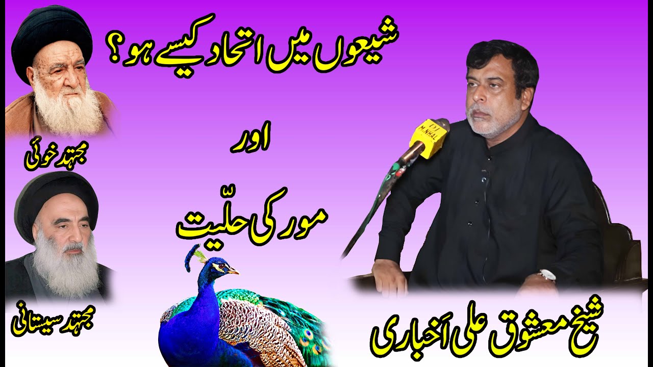 Shiyon me ithad kese ho or mor ki hilyat ,  By : Shaikh Mashooque Ali Akhbari