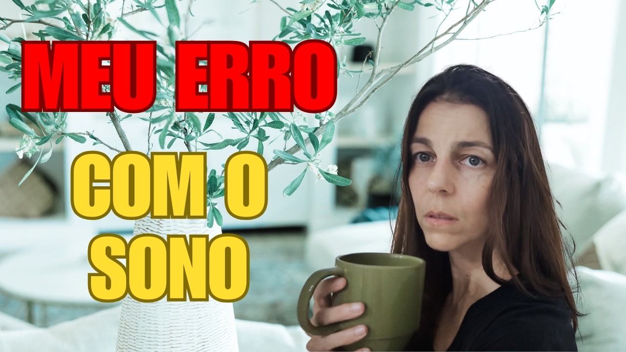 CHEGA DE ROMANTIZAR FALTA DE SONO, rotina corrida e a vida desregrada!