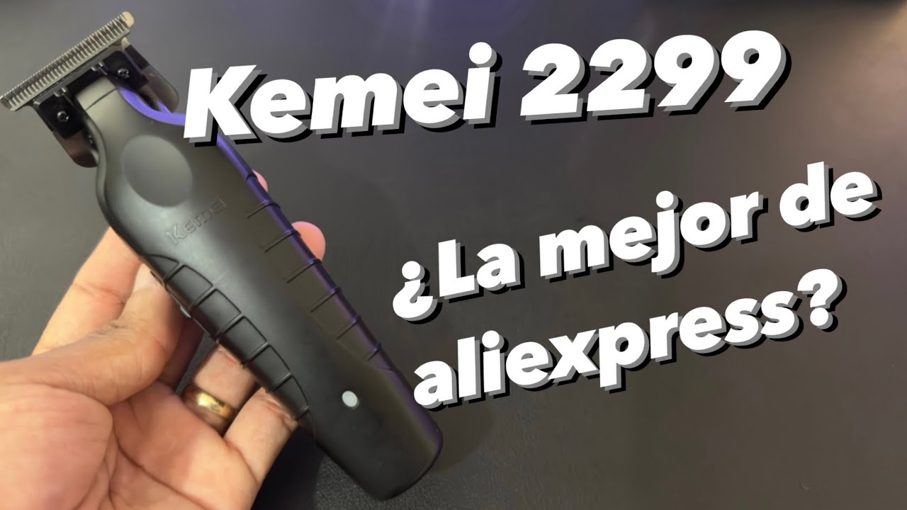 Trimmer KEMEI 2299 Unboxing y primeras impresiones