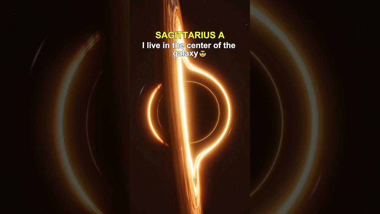 What&rsquo;s at the Center of the Milky Way? 🧐 | Black Hole Mystery Revealed! 🌌 #BlackHole #MilkyWay