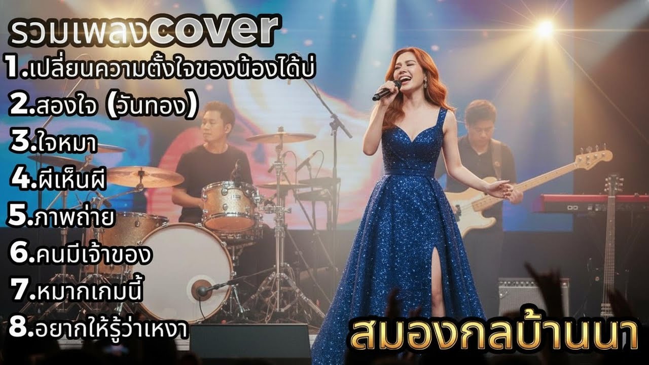 รวมเพลง Cover ฮิต!! ฟังเพลินทั้งวัน | โดนใจทุกเพลง ไม่มีข้าม 🎤✨ | สมองกลบ้านนา