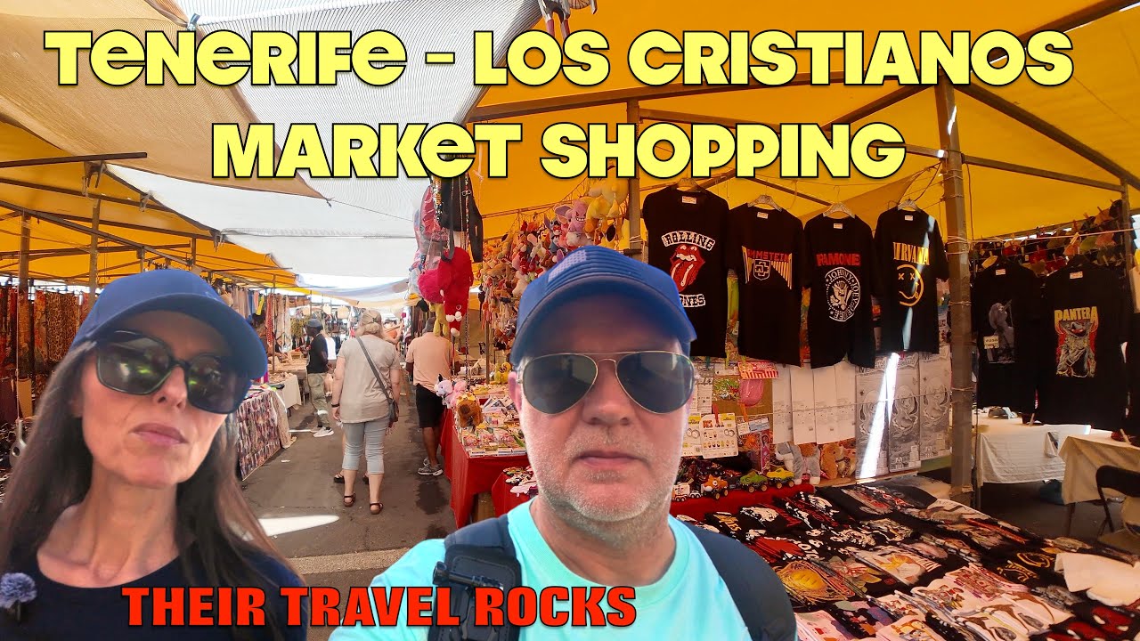TENERIFE - LOS CRISTIANOS Market Shopping. From excellent to fake!