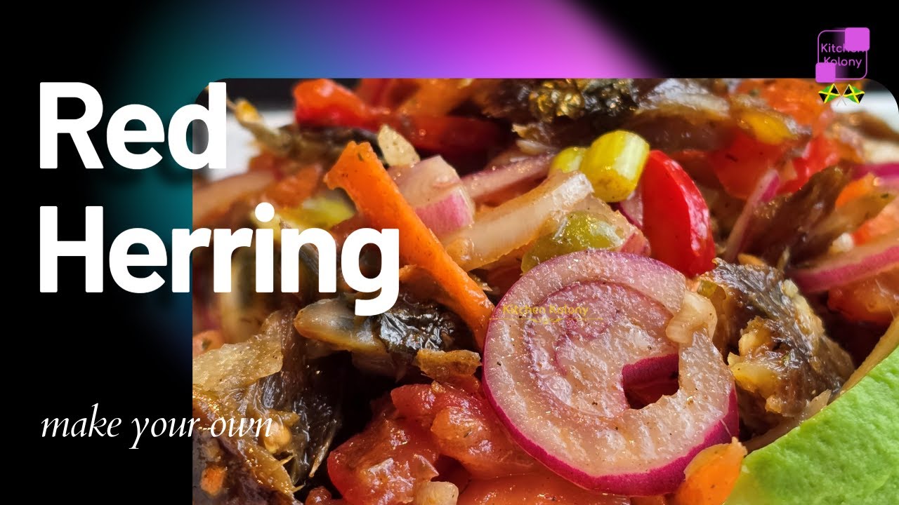 RED HERRING made easy JAMAICAN HOMEMADE Style