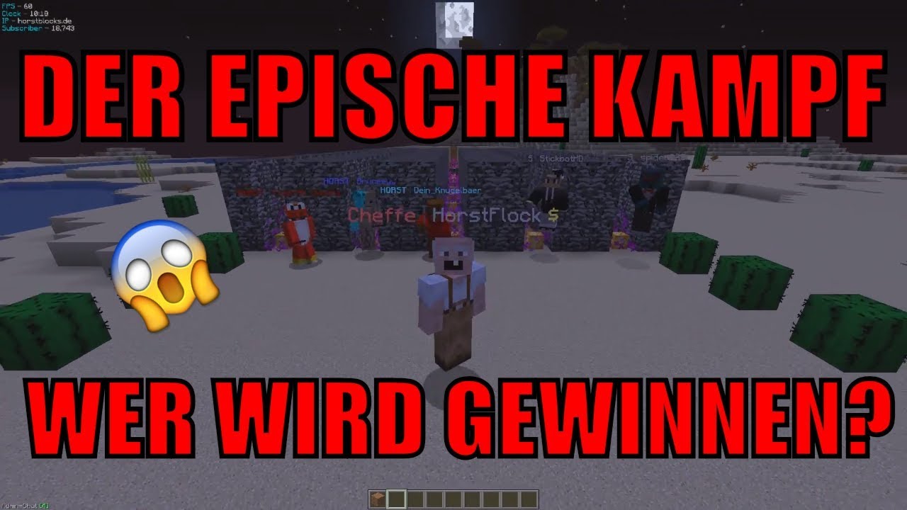 Luckyblock Battle mit Spielern