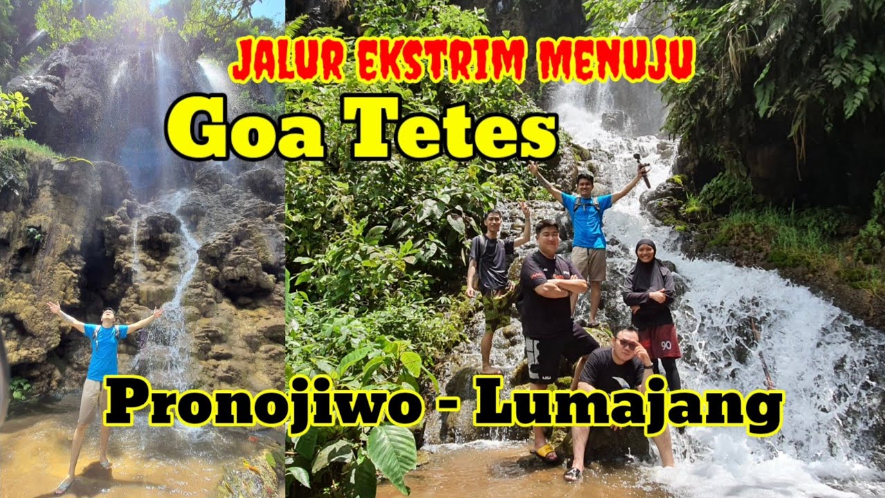 GOA TETES Lumajang Full Jalur Turunan Ekstrim - JALUR LICIN dan MENURUN | ASMR (No Music)