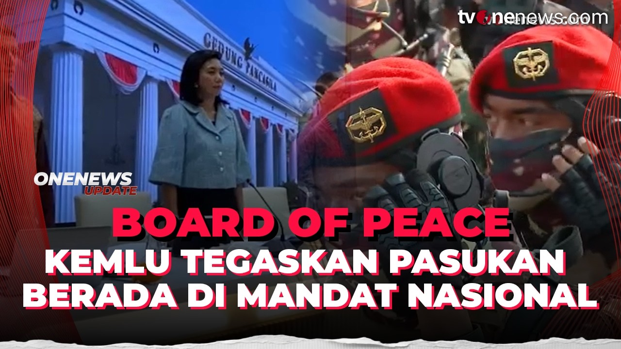 Kemlu Sebut Pasukan RI di ISF Sudah Dapat Restu dari Palestina | OneNews Update