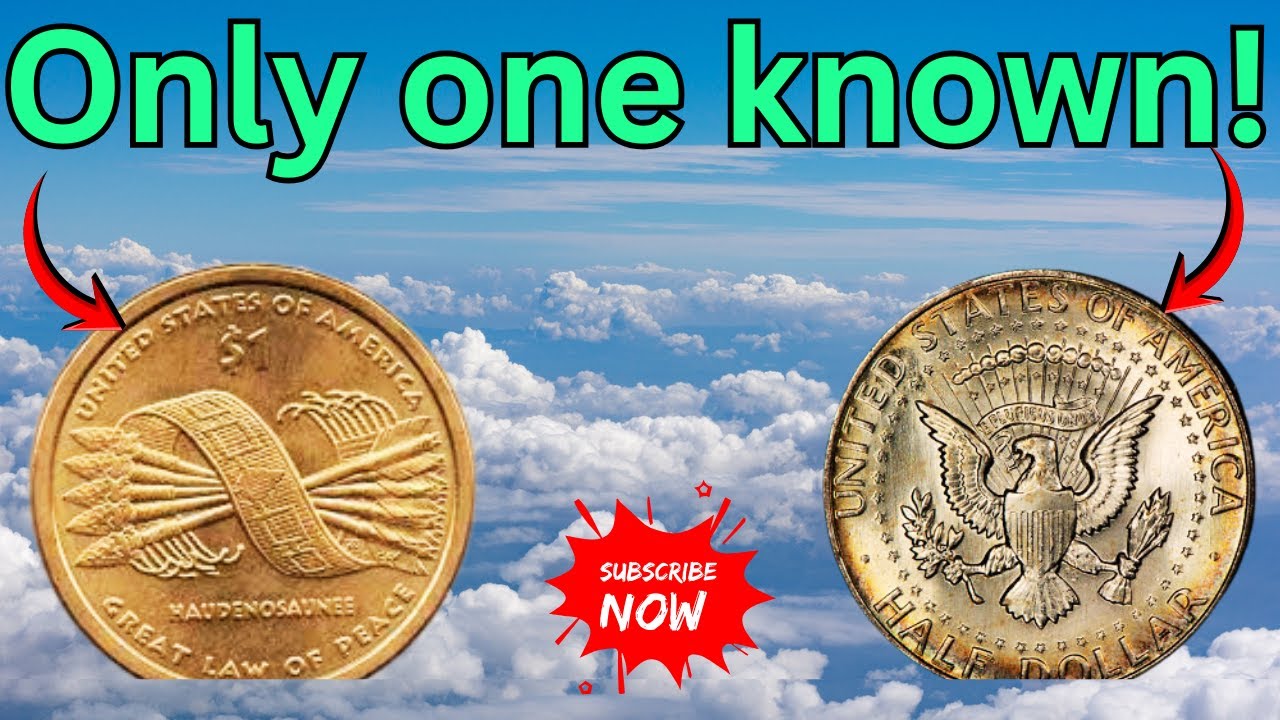 Top Valuable Sacagawea One Dollar Coin & Kennedy Half Dollar Value Secrets this coins worth millions