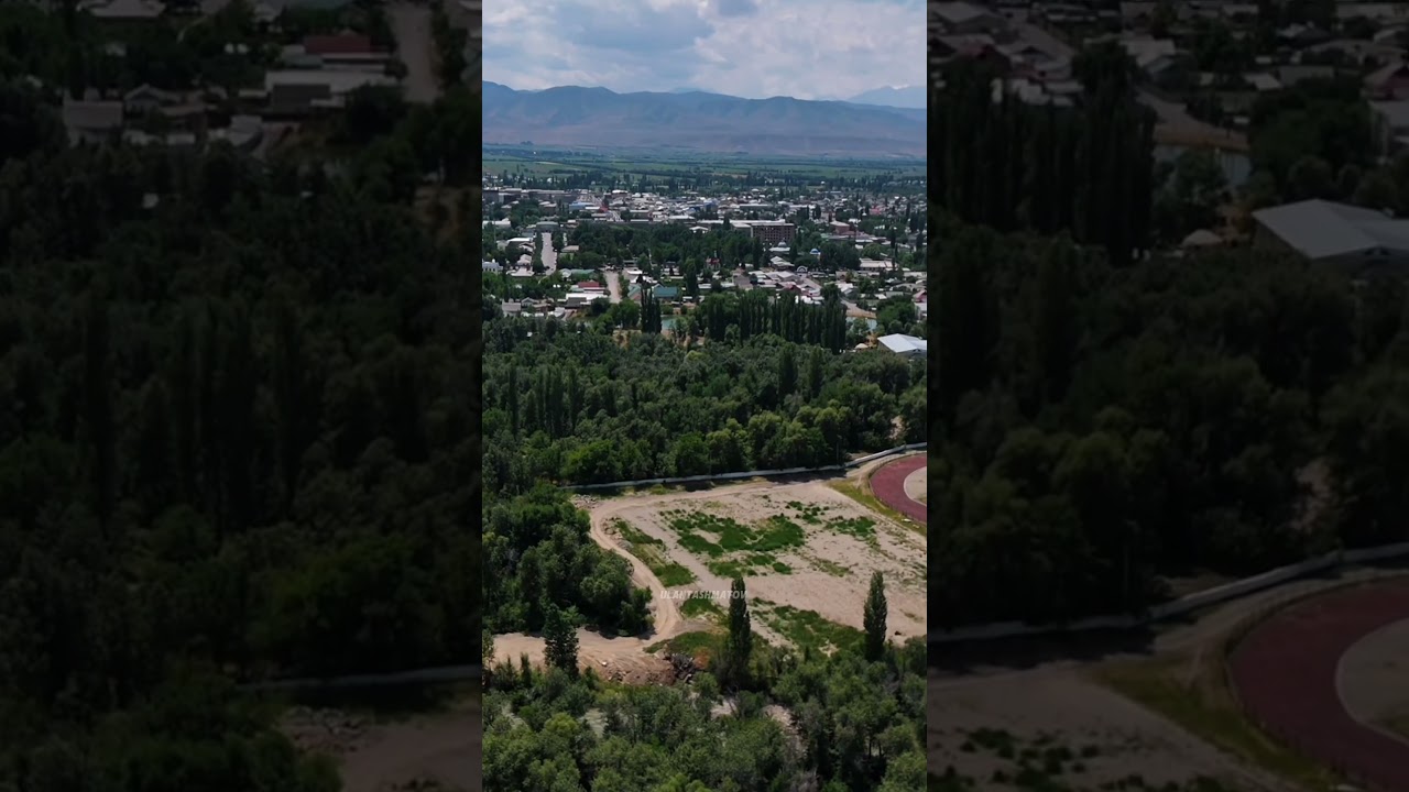 Талас шаары жана токойю🇰🇬