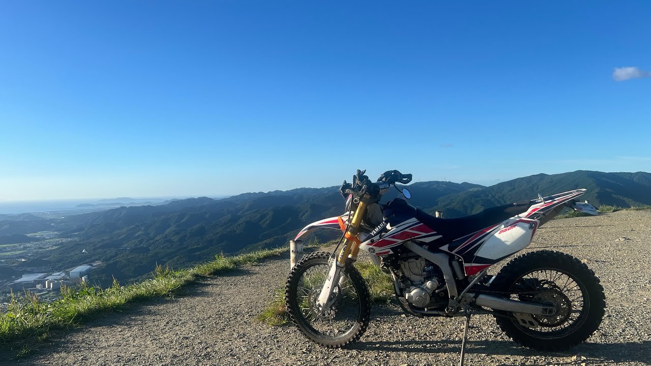 篠栗林道　 wr250r