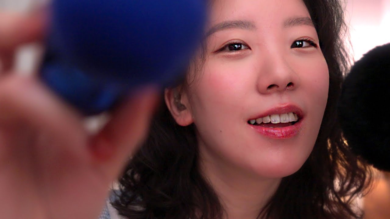 ASMR [KOR🇰🇷] 🧸 13 визуальных триггеров и шепотов для сна ✨🌙 1 час (субтитры 🌍)