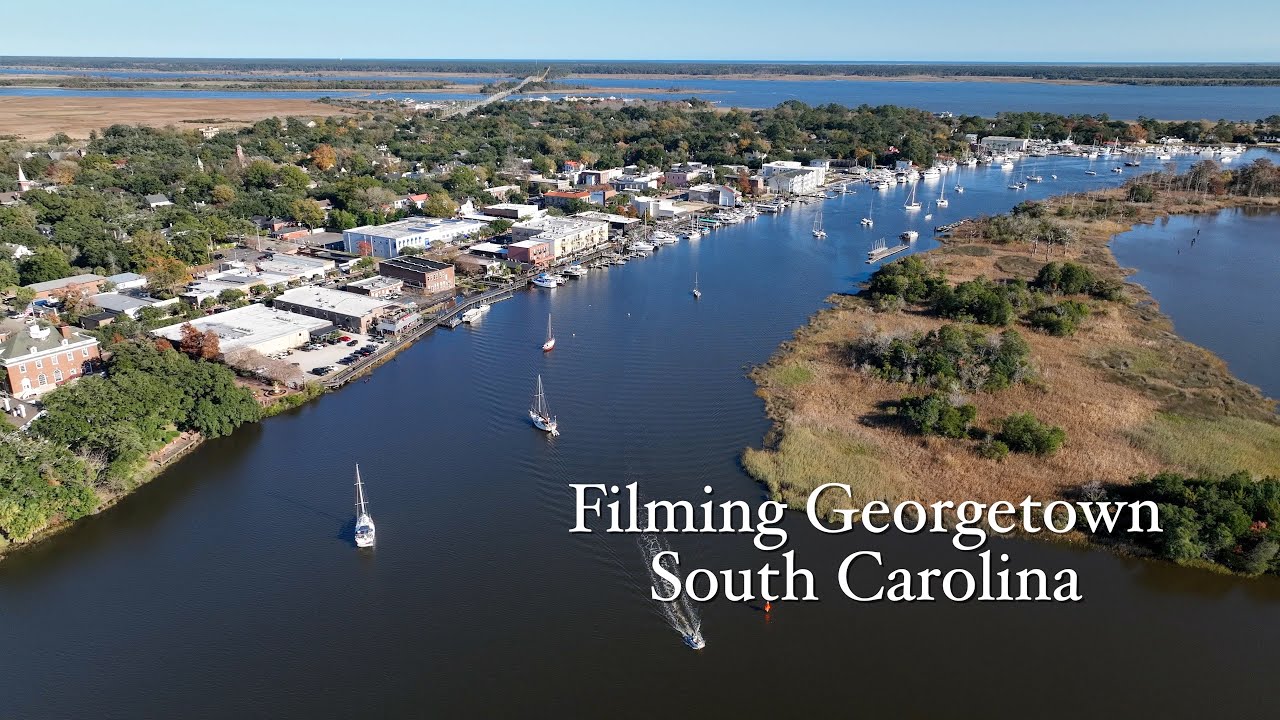 FILMING Georgetown, SC an old little mill town where I grew up, low country living by the bay
