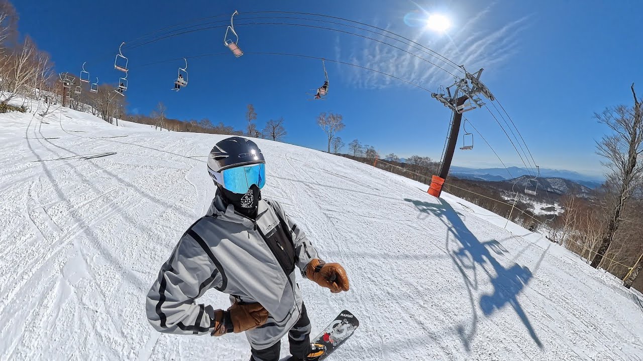 【アルペンスノーボード】北関東遠征①たんばらスキーパーク