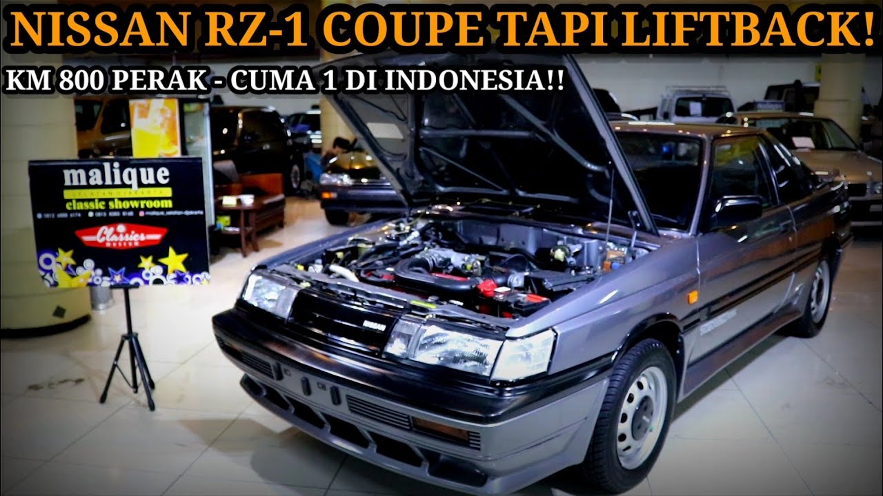 NISSAN RZ 1 COUPE TAPI LIFTBACK | KM 800 PERAK CUMA 1 DI INDONESIA