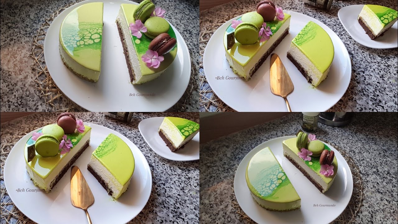 تشيز كيك شوكولا دبي façon entremet