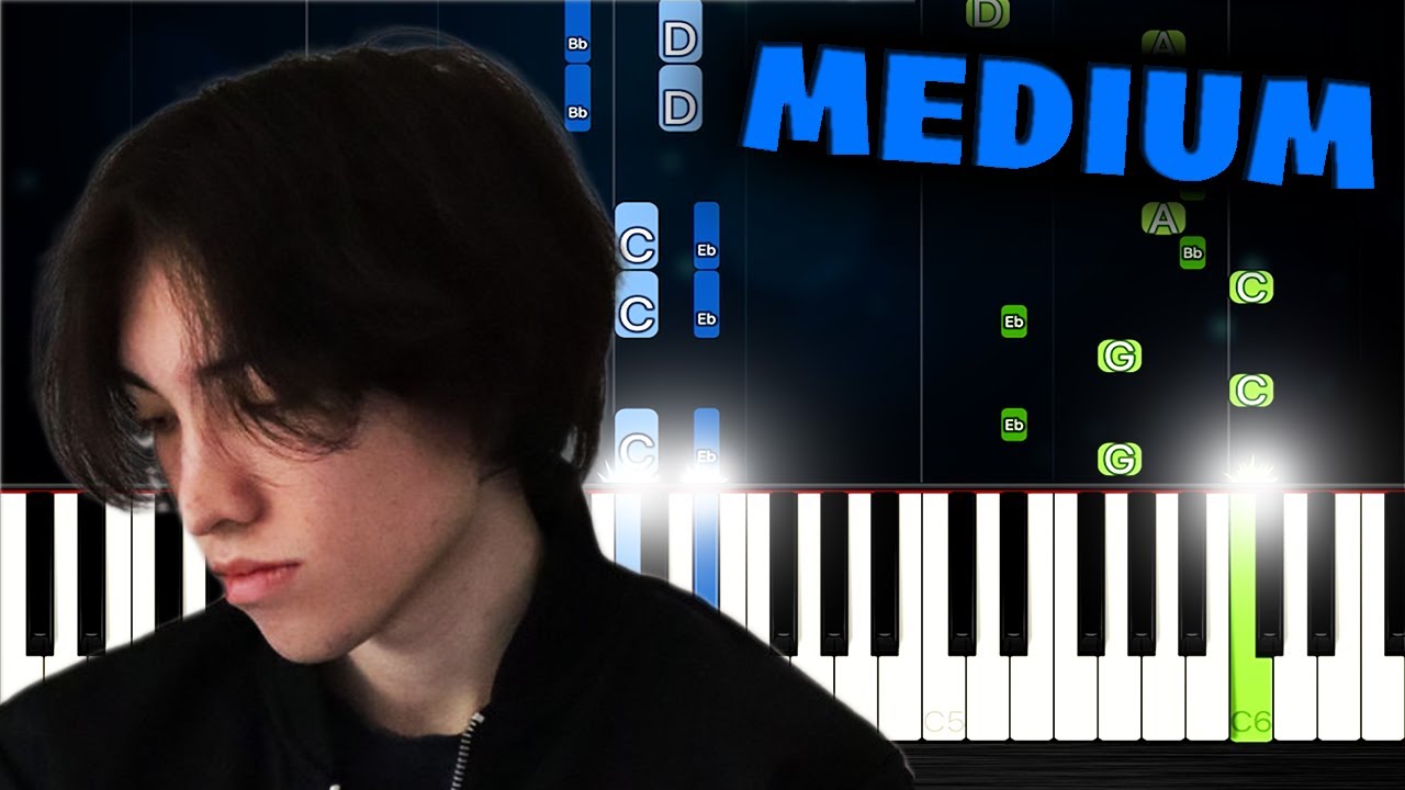 Gibran Alcocer - Idea 10 - Piano Tutorial (MEDIUM)