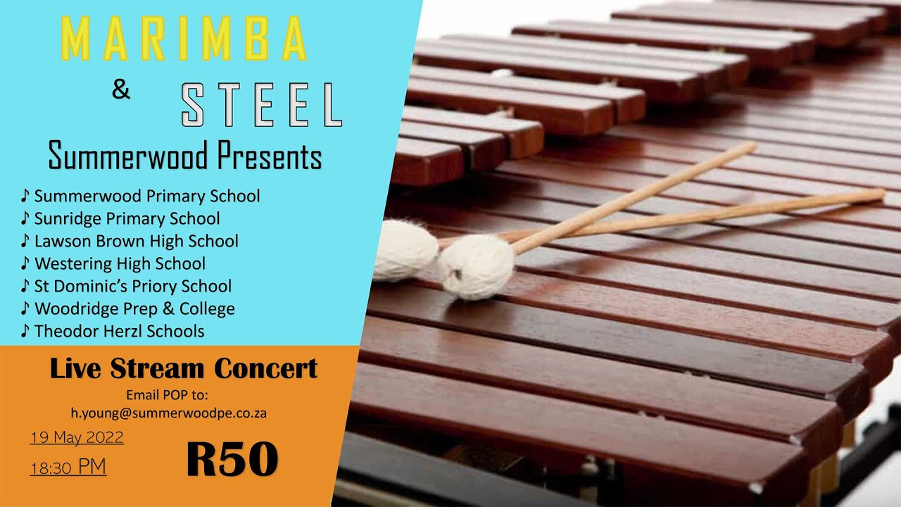 Summerwood presents Marimba & Steel