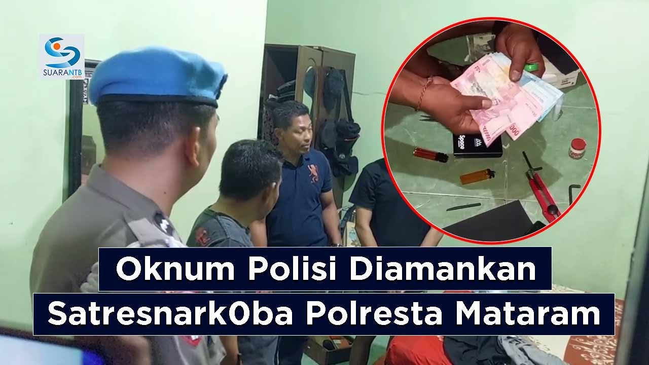 0knum Polisi Diduga Bandar S4bu Diamankan Satresn4rk0ba Polresta Mataram